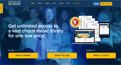 Desktop Screenshot of discoverworship.com